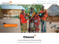 Desktop screenshot for worldvision.org