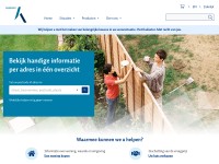 Desktop screenshot for kadaster.nl