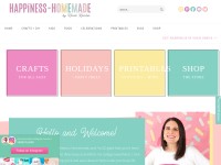 Desktop screenshot for happinessishomemade.net