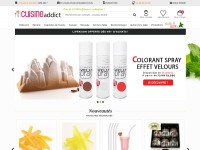 Desktop screenshot for cuisineaddict.com