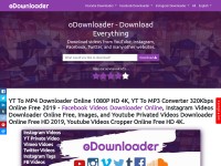Desktop screenshot for odownloader.com