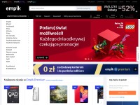 Desktop screenshot for empik.com