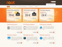 Screenshot of root.lu