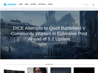 Desktop screenshot for gamepur.com