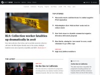 Desktop screenshot for wastedive.com