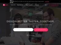 Desktop screenshot for invisionapp.com