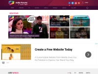 Desktop screenshot for india-forums.com