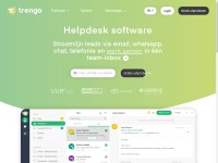 Desktop screenshot for trengo.eu