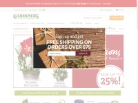 Desktop screenshot for gardeners.com