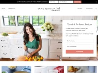 Desktop screenshot for onceuponachef.com