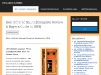 Desktop screenshot for dynamicsauna.com