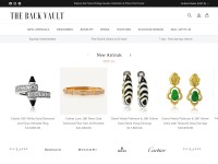 Desktop screenshot for thebackvault.com