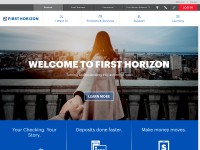 Desktop screenshot for firsttennessee.com