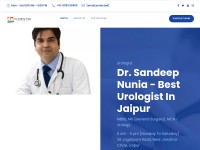 Desktop screenshot for drsandeepnunia.com