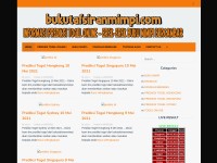 Desktop screenshot for bukutafsiranmimpi.com