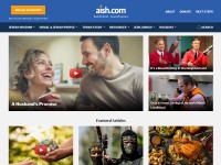 Desktop screenshot for aish.com