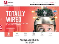 Desktop screenshot for advancestuff.com
