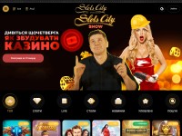 Desktop screenshot for slotscity.ua