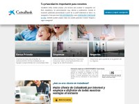 Desktop screenshot for caixabank.es