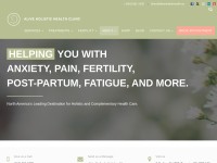 Desktop screenshot for aliveholistichealth.ca