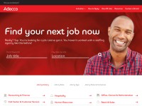 Desktop screenshot for adeccousa.com