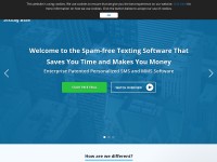 Desktop screenshot for textingbase.com