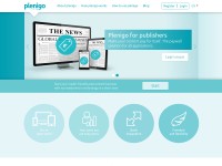 Desktop screenshot for plenigo.com