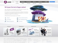 Desktop screenshot for lexo.ch