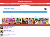 Desktop screenshot for onlinebhojpuri.com