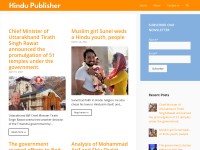 Desktop screenshot for hindupublisher.com