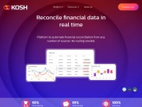Desktop screenshot for kosh.ai