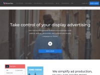 Desktop screenshot for bannerflow.com
