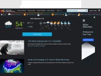 Desktop screenshot for weatherunderground.com