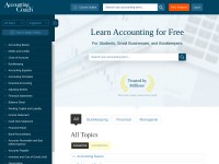 Desktop screenshot for accountingcoach.com
