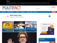 Desktop screenshot for politifact.com