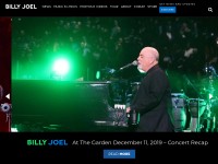 Desktop screenshot for billyjoel.com