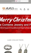 How aab-co.com looks like on a mobile device such as an iPhone.
