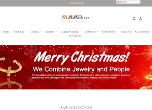 How aab-co.com looks like on a tablet such as an iPad.