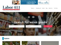 Desktop screenshot for labor411.org