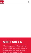 How aaha.org looks like on a mobile device such as an iPhone.