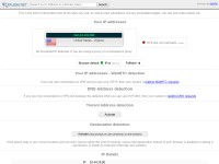 Desktop screenshot for ipleak.net