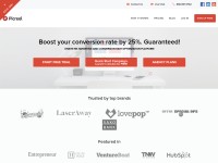 Desktop screenshot for picreel.com