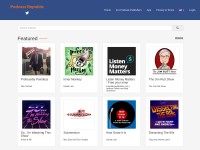 Desktop screenshot for podcastrepublic.net