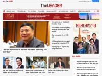 Desktop screenshot for theleader.vn