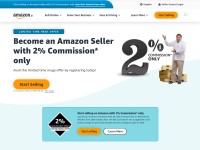 Desktop screenshot for sell.amazon.in