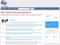 Desktop screenshot for lelezard.com