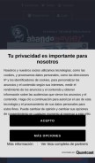 How abandomoviez.net looks like on a mobile device such as an iPhone.