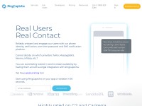 Desktop screenshot for ringcaptcha.com