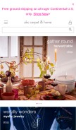 How abchome.com looks like on a mobile device such as an iPhone.