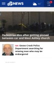 How abcnews4.com looks like on a mobile device such as an iPhone.